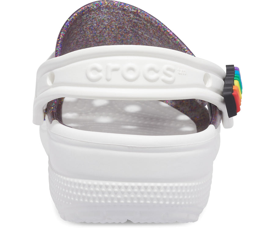 Crocs Pride Translucent Glitter Clog - Purple