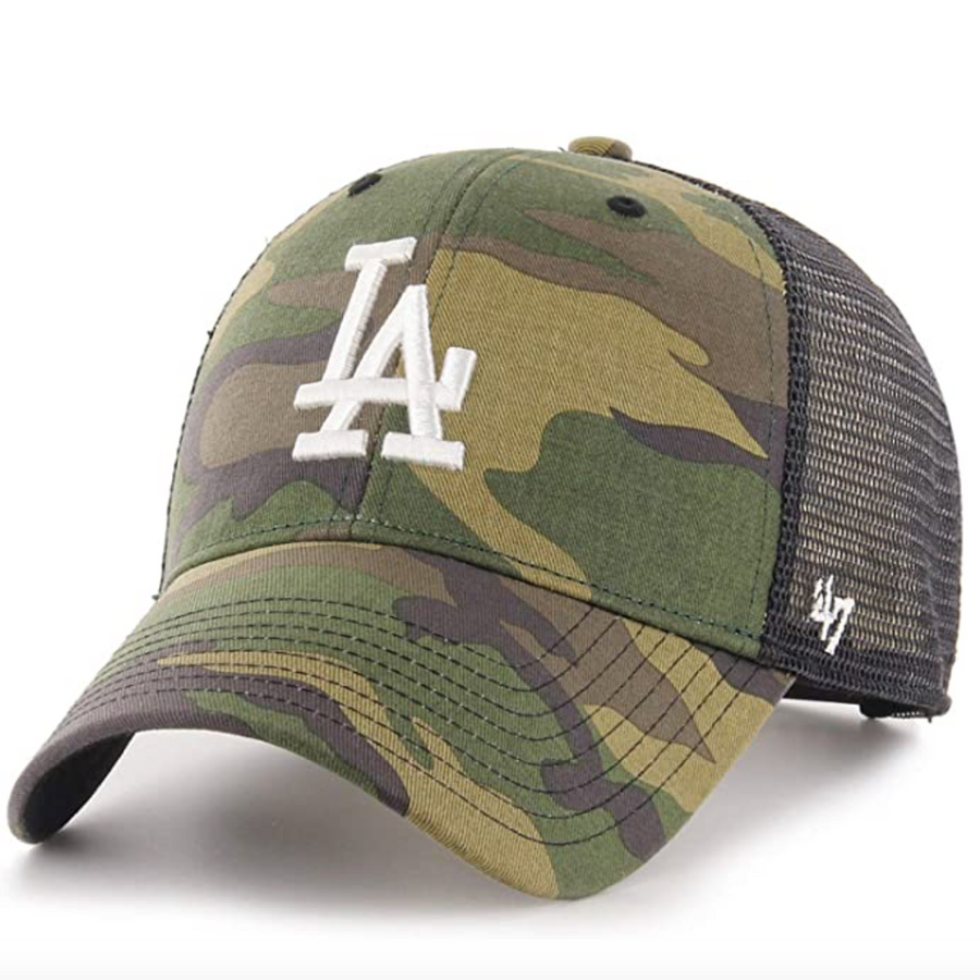 '47 Brand - MLB LA Angeles - Adjustable Camo Trucker Cap